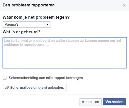 Facebook paginatitel veranderen