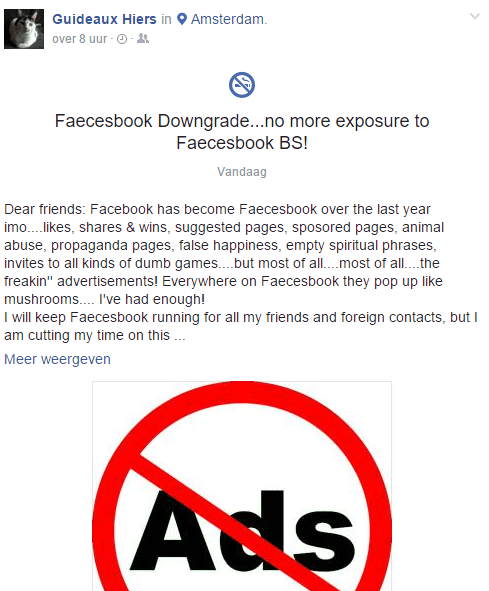 Facebook Ads stoppen door Guideaux