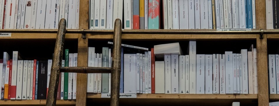 Ladder bibliotheek boeken