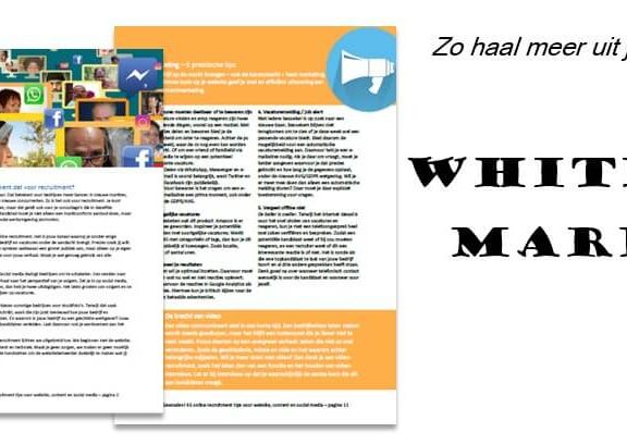 Whitepaper marketing: Hoe haal je meer effect uit je whitepaper?4 praktijktips