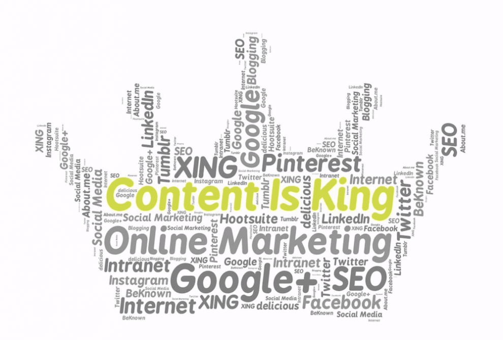 Tekst: Content is King