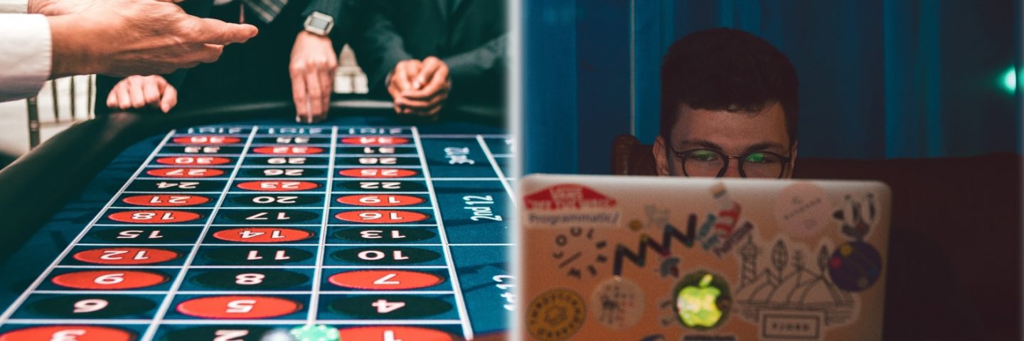 Fysiek en online gokken