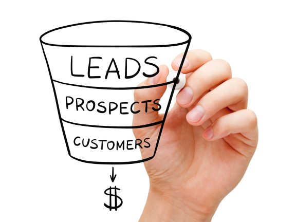 marketing Funnel Business Concept