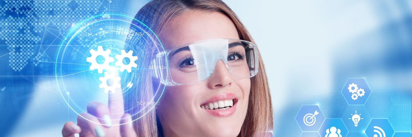 Business, Technology, Internet and network concept. Automation Software Technology Process System.