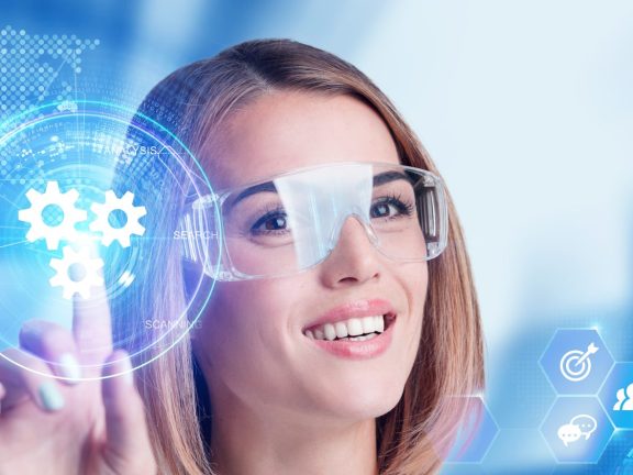 Business, Technology, Internet and network concept. Automation Software Technology Process System.