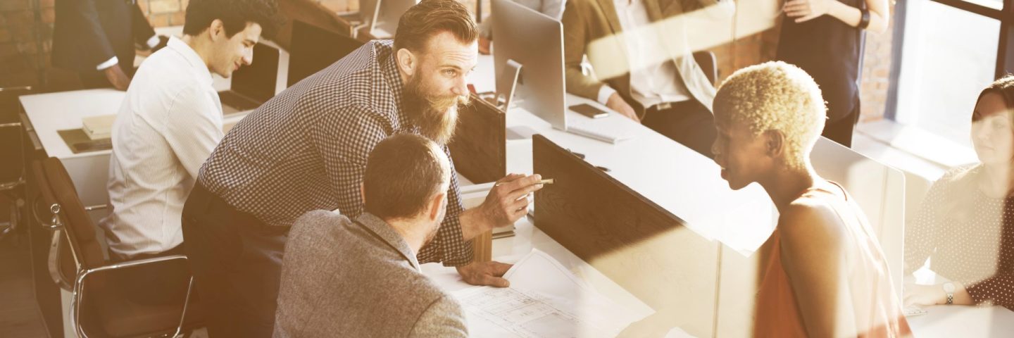 Business people working