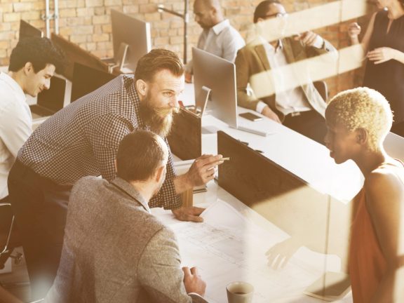 Business people working
