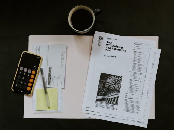 Photo Tax form