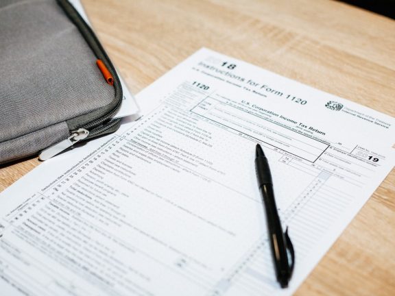 Photo Tax form