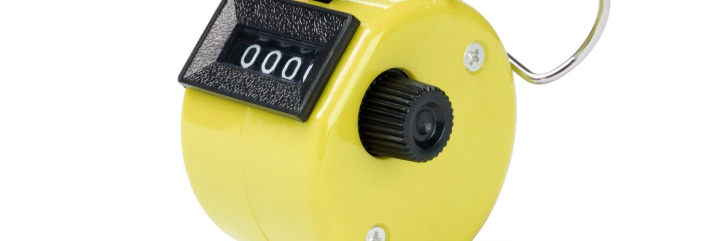 Yellow Tally Counter