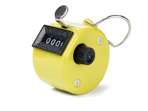 Yellow Tally Counter