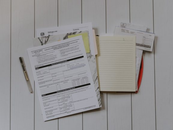 Photo Tax form