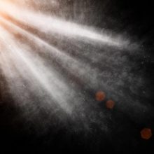 spotlight back and white lighting