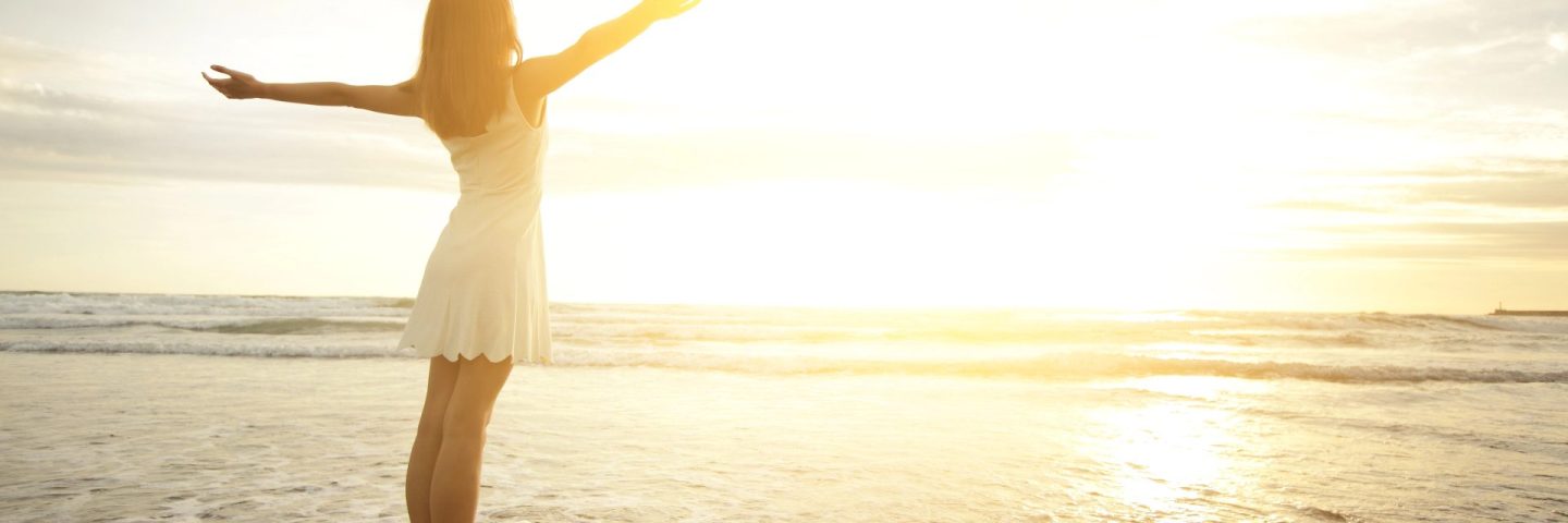 Smile Free and happy woman