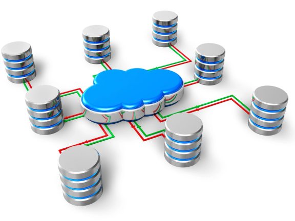 Cloud computing concept