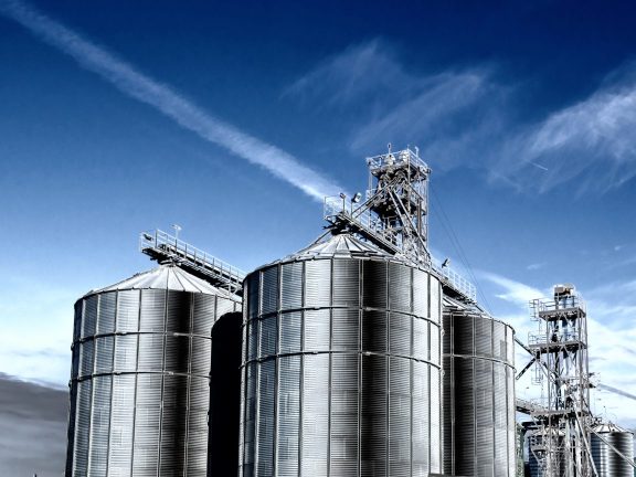 Grain silos