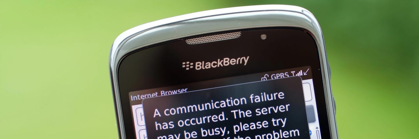 Blackberry mobile phone