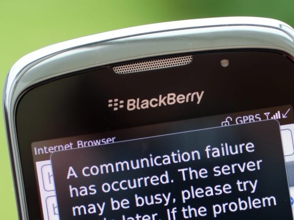 Blackberry mobile phone