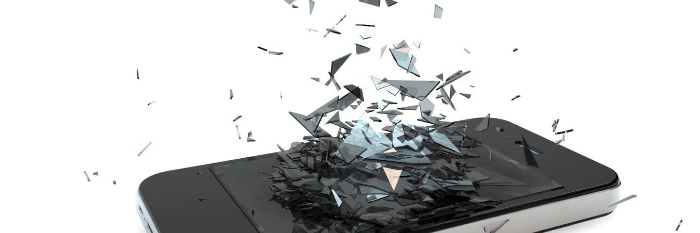 broken phone
