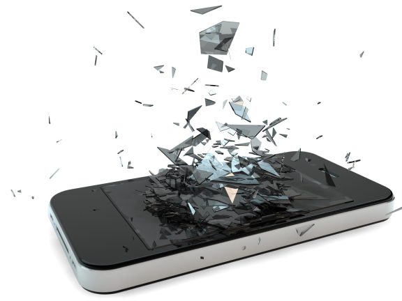 broken phone