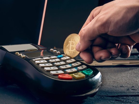 Bitcoin, credit card and POS-terminal