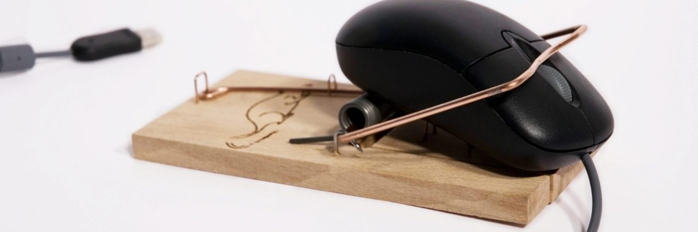 Trapped Computer Mouse