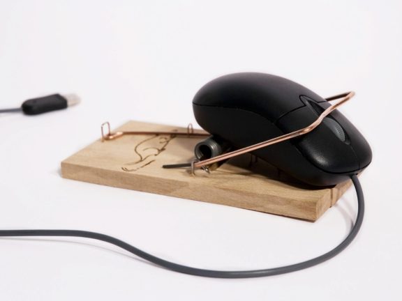 Trapped Computer Mouse