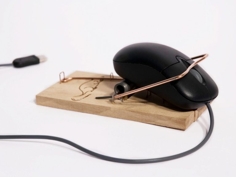 Trapped Computer Mouse